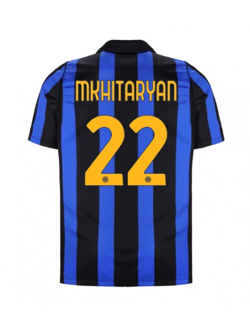 Inter Milan Henrikh Mkhitaryan #22 Replika Hemmakläder 2026-27 Kortärmad Inter Milan Henrikh Mkhitaryan #22 Replika Hemmakläder 2026-27 Kortärmad